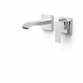 Tres Cuadro Tres egykaros fali mosdócsaptelep 153 mm-es kifolyóval 00630003 Tres Cuadro Tres egykaros fali mosdócsaptelep 153 mm-es kifolyóval 00630003