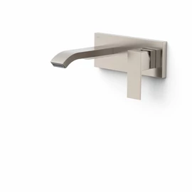 Tres Cuadro Exclusive egykaros fali mosdócsaptelep 153 mm-es kifolyóval rozsdamentes acél 00630013AC Tres Cuadro Exclusive egykaros fali mosdócsaptelep 153 mm-es kifolyóval rozsdamentes acél 00630013AC