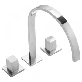 Tres Cuadro-Tres pultba építhető dupla fogantyús szabadon álló mosdócsaptelep 00810501