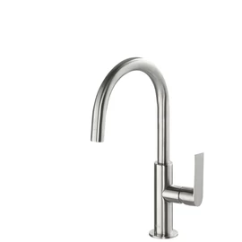 Tres Loft Colors egykaros íves mosdócsaptelep M méret, acél 20020505AC Tres Loft Colors egykaros íves mosdócsaptelep M méret, acél 20020505AC