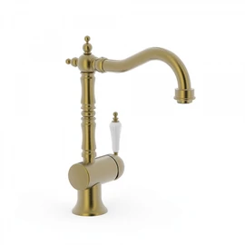 Tres-Clasic egykaros mosdócsaptelep matt, kopott réz 24210801LM