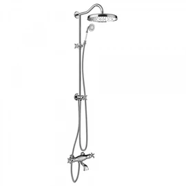 Tres-Clasic falon kívüli termosztátos zuhanyrendszer kád csapteleppel 24219801 Tres-Clasic falon kívüli termosztátos zuhanyrendszer kád csapteleppel 24219801