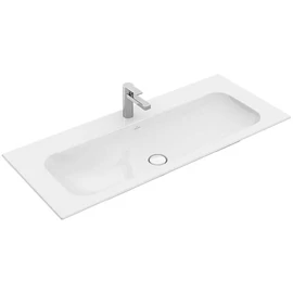 Villeroy & Boch Finion 120 x 50 cm-es beépíthető mosdó 1 csaplyukkal Stone White CeramicPlus felülettel rejtett Viflow túlfolyóval - 4164CBRW Villeroy & Boch Finion 120 x 50 cm-es beépíthető mosdó 1 csaplyukkal Stone White CeramicPlus felülettel rejtett Viflow túlfolyóval - 4164CBRW