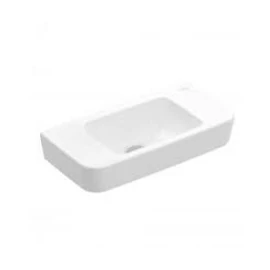 Villeroy & Boch O.Novo 50 x 25 cm-es kézmosó csaplyuk és túlfolyó nélkül - 43425301