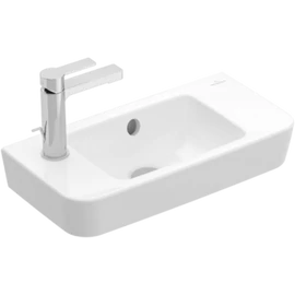 Villeroy & Boch O.Novo 50 x 25 cm-es kézmosó csaplyuk a bal oldalon CeramicPlus felülettel - 4342L5R1 Villeroy & Boch O.Novo 50 x 25 cm-es kézmosó csaplyuk a bal oldalon CeramicPlus felülettel - 4342L5R1