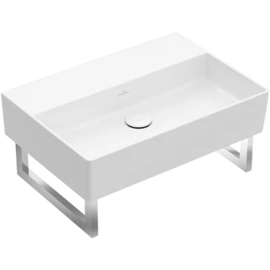 Villeroy & Boch Memento 2.0 50 x 42 cm-es mosdó csaplyuk és túlfolyó nélkül - 4A225301 Villeroy & Boch Memento 2.0 50 x 42 cm-es mosdó csaplyuk és túlfolyó nélkül - 4A225301