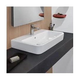 Villeroy & Boch O.Novo 65 x 46 cm-es mosdó 1 csaplyukkal túlfolyó nélkül - 4A41KL01