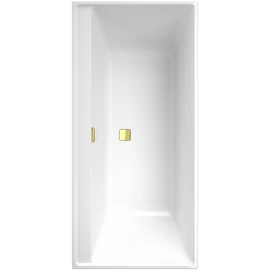 Villeroy & Boch Collaro 1800 x 800 mm-es beépíthető egyenes kád Gold Stone White - UBA180COR2JV-RW