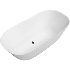 Villeroy & Boch Theano 1550 x 750 mm-es szabadon álló kád Stone White - UBQ155ANH7F200V-RW Villeroy & Boch Theano 1550 x 750 mm-es szabadon álló kád Stone White - UBQ155ANH7F200V-RW