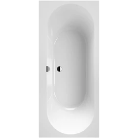 Villeroy & Boch Oberon 2.0 1800 x 800 mm-es beépíthető egyenes kád Stone White - UBQ180OBR2DV-RW