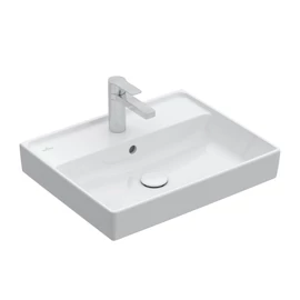 Villeroy & Boch Collaro Mosdó Fehér Alpin CeramicPlus felülettel 4A3355R1 Villeroy & Boch Collaro Mosdó Fehér Alpin CeramicPlus felülettel 4A3355R1