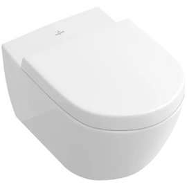 Villeroy & Boch Subway 2.0 Gyűrű nélküli mélyöblítésű WC Stone White CeramicPlus felülettel 5614R0RW