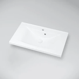 Marmy Claudia 80x48 beépíthető öntött márvány mosdó 6 229 11 08 11 18