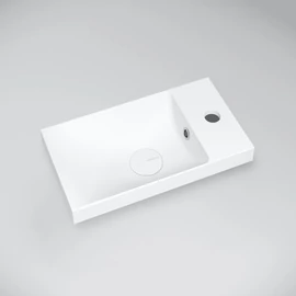 Marmy Karen 40x22 beépíthető öntött márvány mosdó 6 229 59 04 01 18