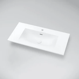 Marmy CRYSTAL 90x46 cm beépíthető öntött márvány mosdó 80 7663 09 11 10