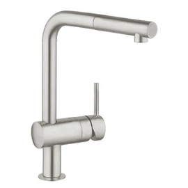 Grohe Minta egykaros mosogató csaptelep kihúzható gyöngyöztetővel 32168DC0 Grohe Minta egykaros mosogató csaptelep kihúzható gyöngyöztetővel 32168DC0