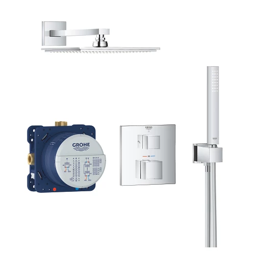 Grohe Grohtherm Cube termosztátos falon belüli zuhanyrendszer 34741000