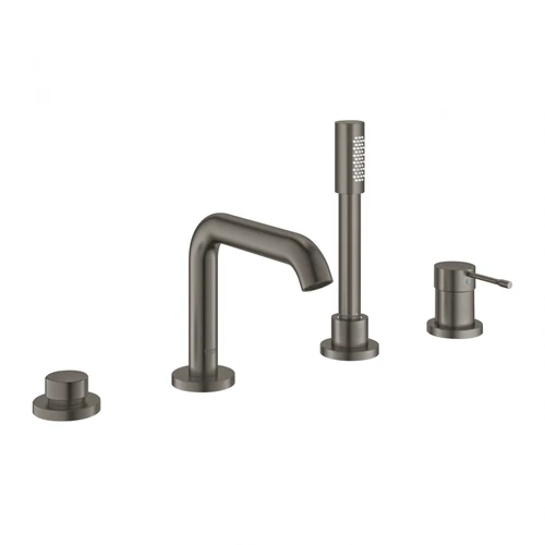 Grohe Essence New 4-lyukas, egykaros kádkombináció, Brushed hard graphite 19578AL1