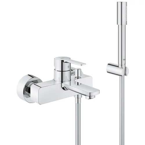 Grohe Lineare egykaros kádtöltő csaptelep zuhanyszettel, króm 33850001