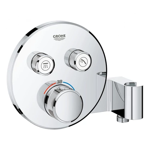 GROHE Grohtherm SmartControl termosztátos színkészlet beépített zuhanytartóval 29120000