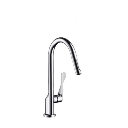 Hansgrohe Axor Citterio mosogató csaptelep kihúzható zuhanyfejjel 39835000