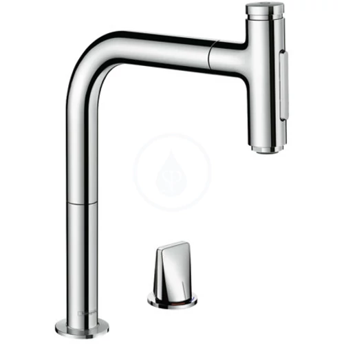 Hansgrohe M71 - Mosogatócsaptelep M7120-H200 visszahúzható permetezővel 73818000