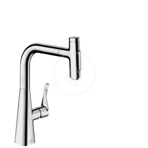 Hansgrohe M71 - M7117-H240 mosogatócsaptelep, kihúzható permetezővel  73817000