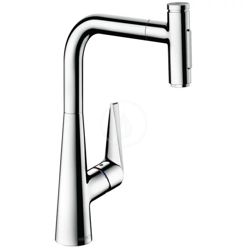 Hansgrohe M51 - M5117-H300 mosogató keverő, visszahúzható permetezővel 73867000