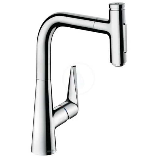 Hansgrohe Talis Select M51 króm konyhai csaptelep, kihúzható kifolyóval 73868000