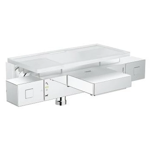 Grohe Grohtherm Cube Termosztátos kádtöltőcsaptelep polccal 34502000