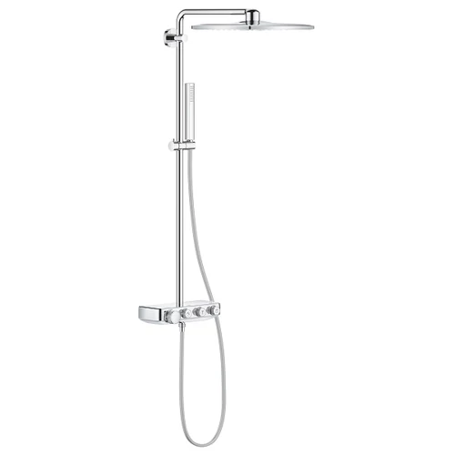 GROHE Euphoria SmartControl 310 Cube Duo termosztátos zuhanyrendszer, króm színű csaptelep felső 26508000