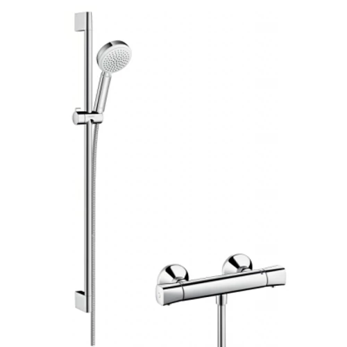 Hansgrohe Ecostat Combi 0,90 m Crometta 100 Vario kézizuhannyal 27031400