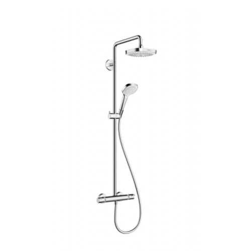 Hansgrohe Croma Select E 180 2jet Ecosmart Showerpipe fehér 27257400