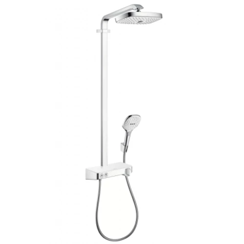 Hansgrohe Raindance Select E 300 2jet Showerpipe fehér 27126400