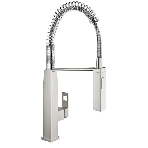 Grohe Eurocube egykaros mosogató csaptelep, supersteel 31395DC0