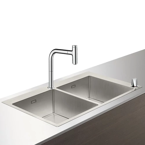 Hansgrohe C71-F765-10 mosogató-csaptelep kombináció 370x370; 43203000