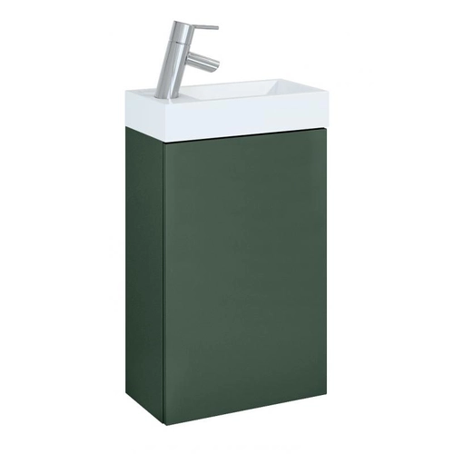 AREZZO design MINI 40 1 ajtós matt zöld (alsószekrény + mosdó) AR-168993