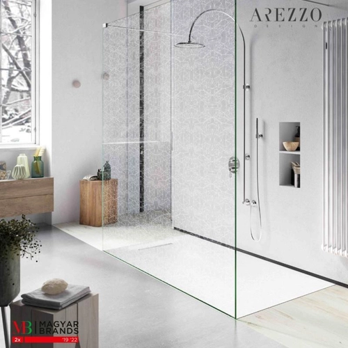 AREZZO premium üvegfal AVELLIO Grey Glass White 1400x2000 AR-AV140200GW