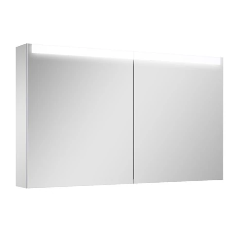 AREZZO design Tükrös szekrény 120, 2 ajtó + TECHNOBOX + LED PANEL AR-168927