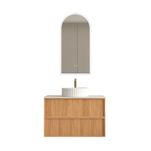 AREZZO design SAVONA 80 cm-es alsószekrény 2 fiók, tölgy AR-8132780LO