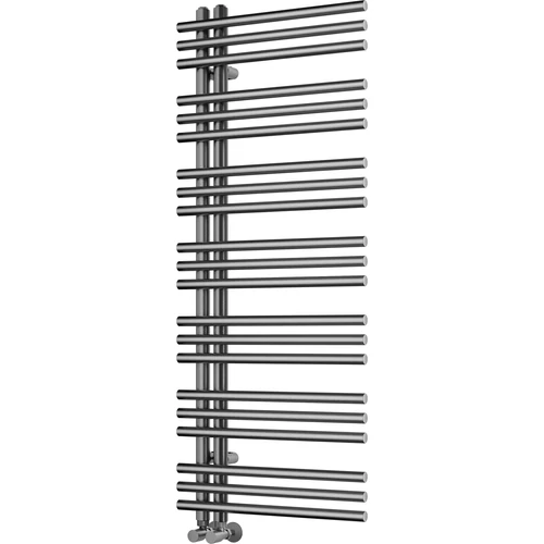 AREZZO design LINEAR GUN METAL 1200x500 törölközőszárító radiátor AR-LR12050GM