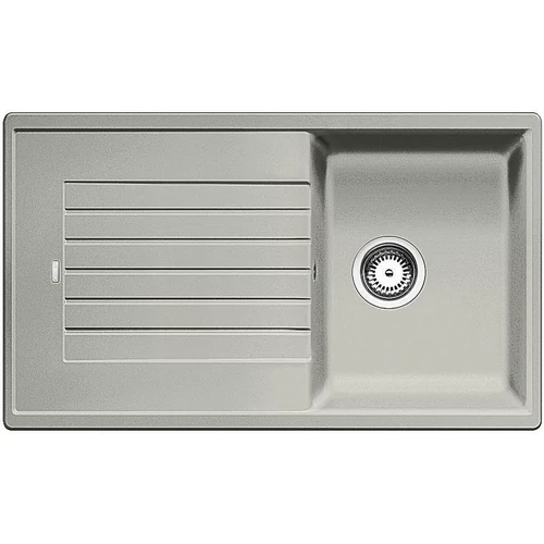 BLANCO ZIA 45SL Silgranit mosogató szűrőkosárral (gyöngyszürke, #520630)