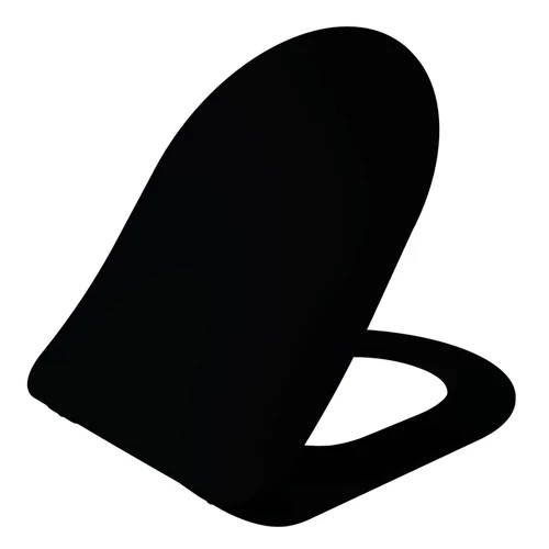 Creavit DUCK Soft Close WC ülőke - matt fekete KC0903.01.1400E