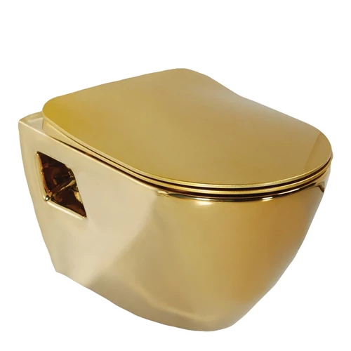 Creavit TERRA bidés fali WC - arany TP325-00CB00E-AK00