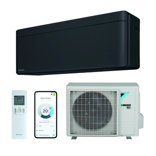Daikin Stylish FTXTA30BB/RXTA30B fűtésre optimalizált oldalfali split klíma szett (3,0 kW)