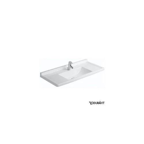 Duravit Starck 3 105x48,5 cm mosdó túlfolyó nélkül 0304100041