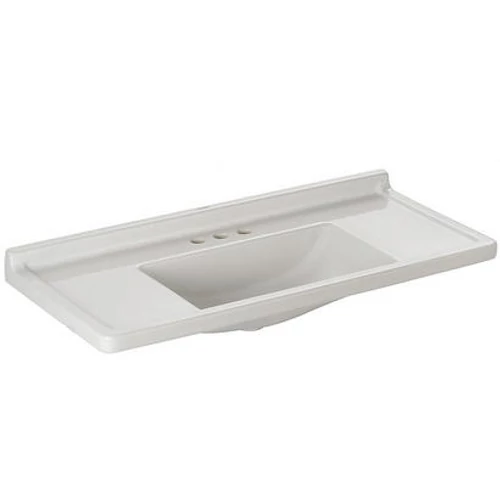 Duravit Starck 3 105x48,5 cm mosdó túlfolyó nélkül, három csaplyukkal 0304100044