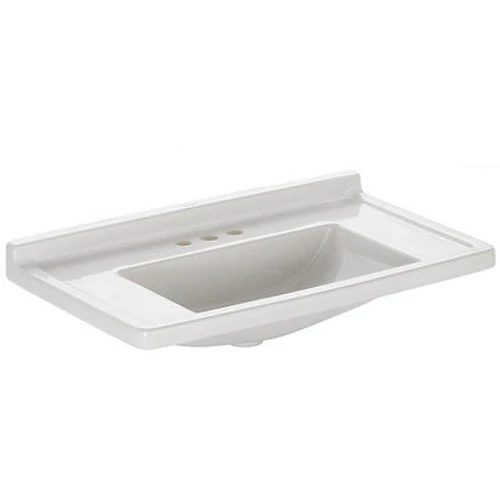 Duravit Starck 3 85x48,5 cm mosdó, túlfolyó nélkül, három csaplyukkal 0304800044