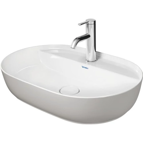 Duravit Luv 60x40 cm ráültethető mosdó, szatén szürke 0380602300