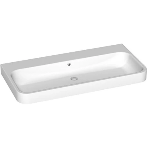 Duravit Happy D.2 100x50,5 cm bútorral aláépíthető mosdó csiszolt csaplyuk nélkül 2318100028